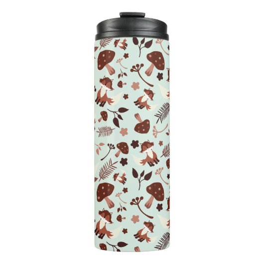 Whimsical Fox Thermosbeker (Voorkant)