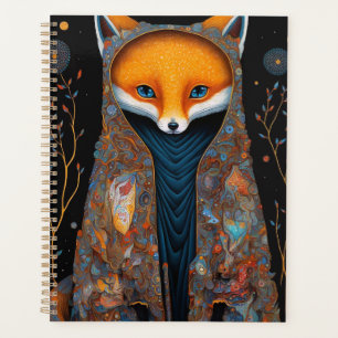 Whimsical Fox Woodland Imaginaire planificateur d'