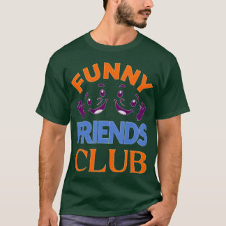 Whimsical Friends Club Emblem  T-shirt