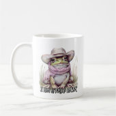 Whimsical Frog Coffee Mug (Gauche)