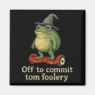 Whimsical Frog Wizard gaat Tom voor gek zetten Magneet