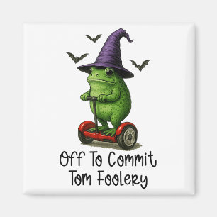 Whimsical Frog Wizard gaat Tom voor gek zetten Magneet