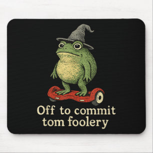 Whimsical Frog Wizard gaat Tom voor gek zetten Muismat
