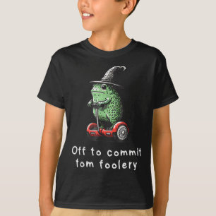 Whimsical Frog Wizard gaat Tom voor gek zetten T-shirt