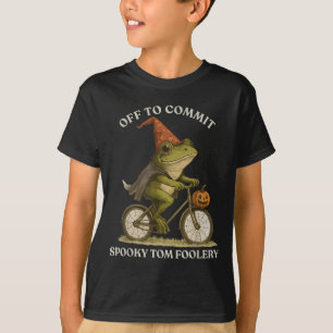 Whimsical Frog Wizard gaat Tom voor gek zetten T-shirt