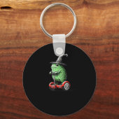 Whimsical Frog Wizard Off To Commit Tom Foolery Fr Sleutelhanger (Voorkant)