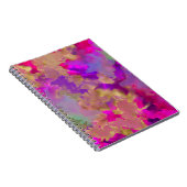 Whimsical funky abstrait style tendance carnet (Côté Droit)