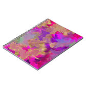 Whimsical funky abstrait style tendance carnet (Côté gauche)