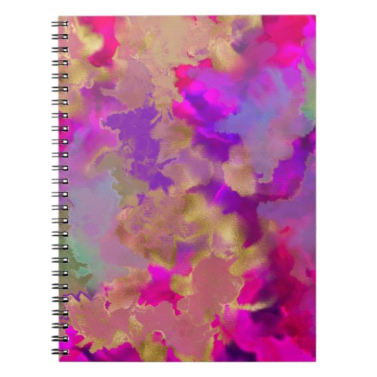 Whimsical funky abstrait style tendance carnet (Devant)