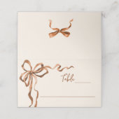 Whimsical Funky Boho Bow Christmas Dinner Party (Buitenkant ongevouwen)