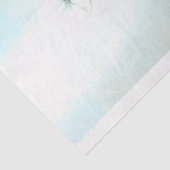 Whimsical Furry Sage Groene Kat Decoupage Tissuepapier (Detail)