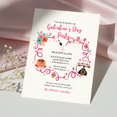 Whimsical Galentines Invitation Vintage Phone