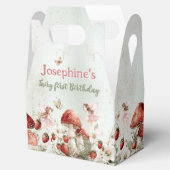 whimsical garden fairy first birthday custom bedankdoosjes (Geopend)