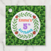 Whimsical Garden Party Bedankt Label (Voorkant)