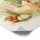 Whimsical Garden Storybook kids Poster (Coin)