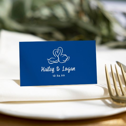 Whimsical Geïllustreerd Blauw Hand-getrokken Fun W