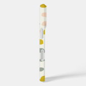 Whimsical Gellow Grijs Abstract Vormen Aangepaste  Case-Mate iPhone Case (Achterkant / Rechts)