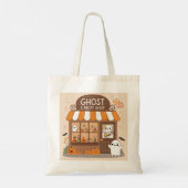 Whimsical Ghost Snoep Shop Delight Tote Bag (Achterkant)