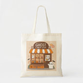 Whimsical Ghost Snoep Shop Delight Tote Bag (Voorkant)