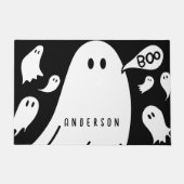 Whimsical Ghosts aangepaste naam Deurmat (Voorkant)