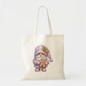 Whimsical Gingerbread Christmas Gnome Tote Bag (Voorkant)