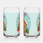 Whimsical Gingerbread House Christmas Scene (Droite)