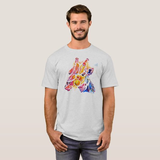 Whimsical Giraffe T-shirt (Voorkant volledig)