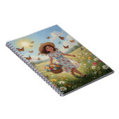 Whimsical Girl Notebook Notitieboek (Rechterzijde)