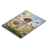 Whimsical Girl Notebook Notitieboek (Linkerzijde)