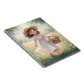 Whimsical Girl Notebook Notitieboek (Rechterzijde)