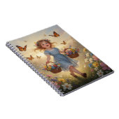 Whimsical Girl Notebook Notitieboek (Rechterzijde)