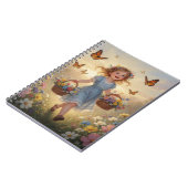 Whimsical Girl Notebook Notitieboek (Linkerzijde)