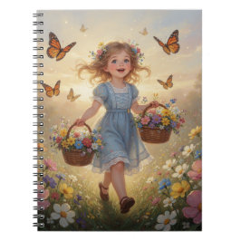 Whimsical Girl Notebook Notitieboek