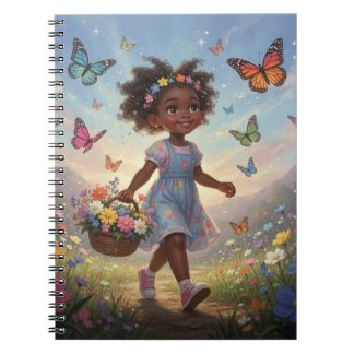 Whimsical Girl Notebook Notitieboek