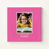 Whimsical Girl Spiral Sketch Et Carnet D'Écriture (Dos)