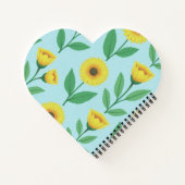 Whimsical Glee Bloom  Notitieboek (Achterkant)