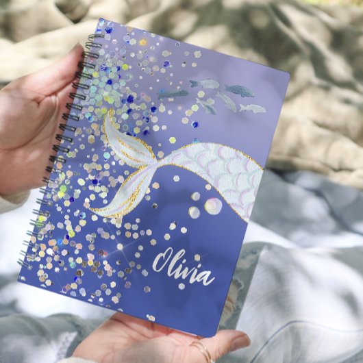 Whimsical Glitter Zeemeermin Beachy Onder het Zee Planner