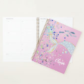 Whimsical Glitter Zeemeermin Beachy Onder het Zee Planner (Display)