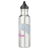 Whimsical Glitter Zeemeermin Beachy Onder het Zee Waterfles (Rechts)