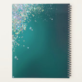 Whimsical Glittery Script Journal Planner (Achterkant)