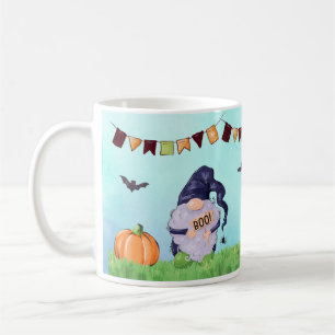 Whimsical Gnome Halloween Koffiemok