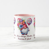 Whimsical Gnome-tastic Beste moeder ooit Mok (Midden)