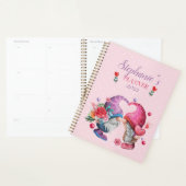 Whimsical Gnomen in Love Personalized Planner (Display)
