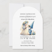 Whimsical Gnomes Fun Wedding Invitation (Devant)