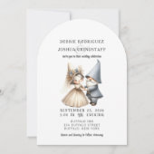 Whimsical Gnomes Fun Wedding Invitation  (Devant)