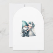 Whimsical Gnomes Fun Wedding Invitation  (Dos)