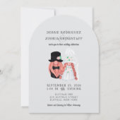 Whimsical Gnomes Fun Wedding Invitation (Devant)