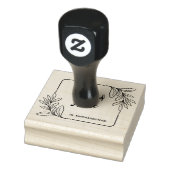Whimsical Greenery Handmade Rubberstempel (Stempel)