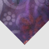 Whimsical Halloween Bat Abstracte Decoupage Tissuepapier (Detail)
