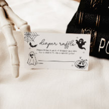 Whimsical Halloween Doodles Luier Raffle